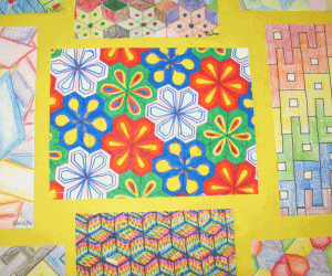 Rangoli: Mr. Margetson's 5th grade class