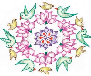 Rangoli: Birds of a feather