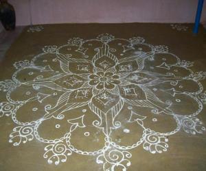 Festival time kolam