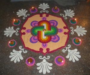Rangoli: Diwali 2009