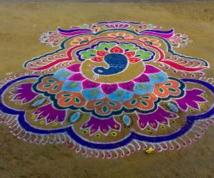 Rangoli: diwali rangoli contest 2009