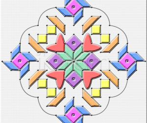 Rangoli: Diwali Kolam