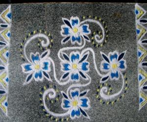 Rangoli: Dotted Kolam