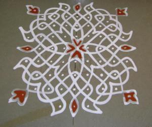 Rangoli: Chiku Kolam