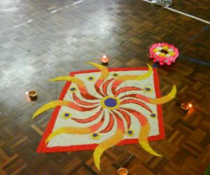 Rangoli: rangoli kolam