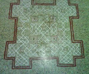 Rangoli: Line kolam
