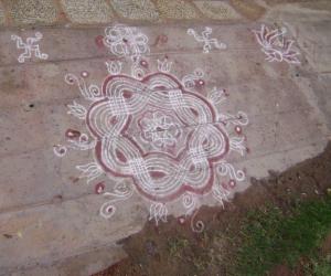 Rangoli: kolam for friday