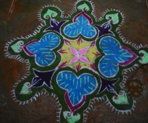 Rangoli: Pongal kolam