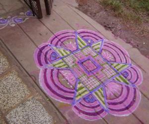 Rangoli: fusion kolams