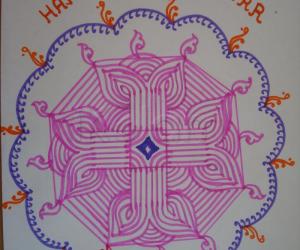 Rangoli: New Year Kolam
