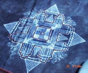 Rangoli: padi kolam