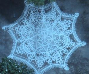 Rangoli: spider lace design kolam