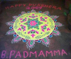 Rangoli: Dasara4