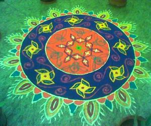 Rangoli: Dasara5