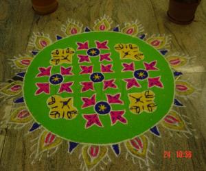 Rangoli: Dasara3