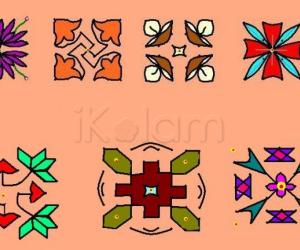 Rangoli: Flat Kolams