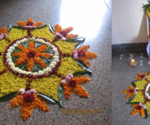 Rangoli: Ekadasi Pookolam