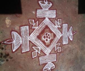 Rangoli: First kolam