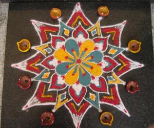 Rangoli: Sandhya raagam