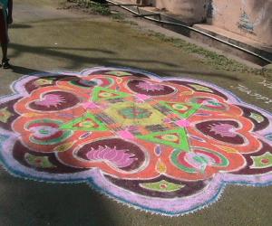 Rangoli: Pongal kolam