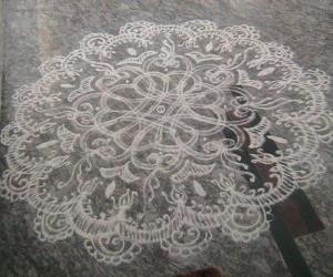Rangoli: Free hand kolam