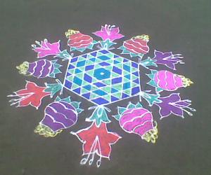 Rangoli: Pongal Kolam