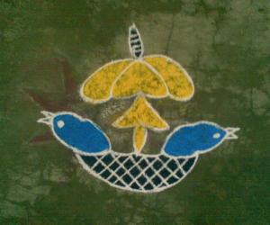 Rangoli: Rangoli for beginners