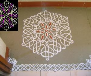 Rangoli: Line Kolam