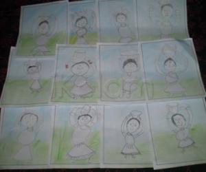 Rangoli: Kids drawing