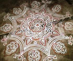 Rangoli: Navratri celebrations