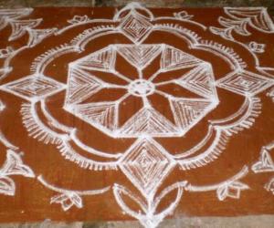 Rangoli: Navratri celebrations