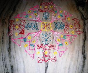 Rangoli: dotted rangoli