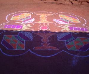 Rangoli: pongal Kolam-4
