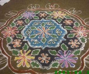 Rangoli: kolam no 2