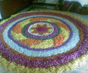 Rangoli: Pookalam on Pongal