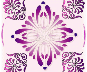 Rangoli: Orchids Rangoli