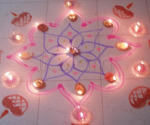 Rangoli: Karthigai Kolam