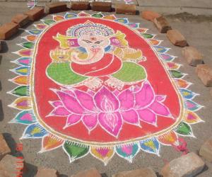 Rangoli: Ganesh Chaturthi
