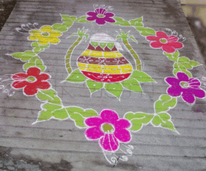 Rangoli: Sankranthi Rangoli