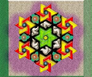 Interlaced triangles