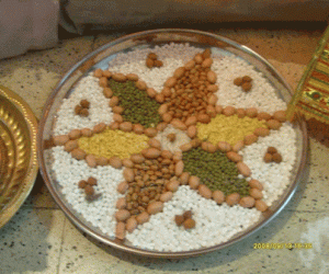Navadaaniya Rangoli