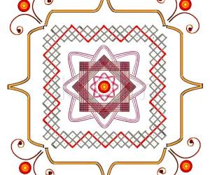 Rangoli: paDikOlam-13