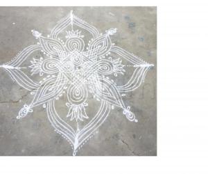 Rangoli: Padi kolam