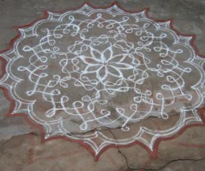 Friday kolam