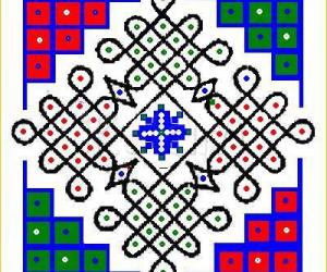 Rangoli: Pre Diwali kolam