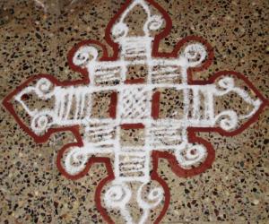 Rangoli: small kolams