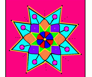 Virtual Rangoli
