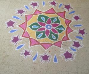 Rangoli: Ugadi kolam