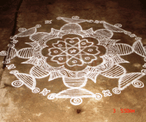 Rangoli: Chandana