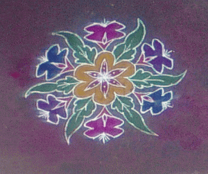 Rangoli: Margazhi kolam